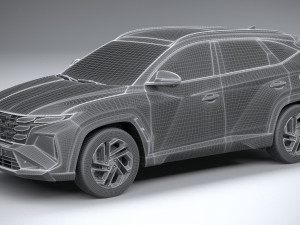 Hyundai Tucson 2024 Modèle 3D
