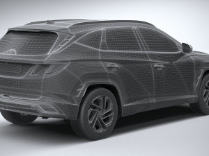 Hyundai Tucson 2024 Modèle 3D