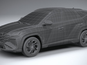 Hyundai Tucson 2024 Modèle 3D