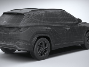 Hyundai Tucson 2024 Modèle 3D