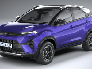 Tata Nexon 2024 3D मॉडल