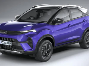 Tata Nexon 2024 3D Model