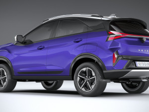 Tata Nexon 2024 3D मॉडल