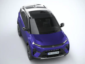 Tata Nexon 2024 3D Model