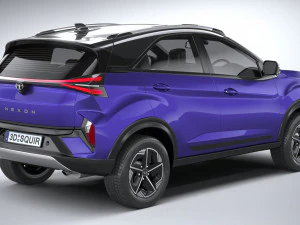 Tata Nexon 2024 3D Model