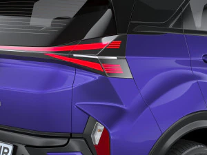 Tata Nexon 2024 3D Model