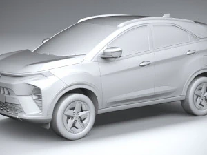 Tata Nexon 2024 3D Model