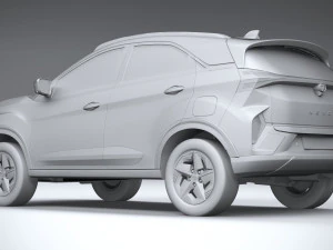 Tata Nexon 2024 3D Model