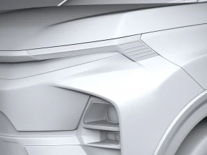 Tata Nexon 2024 3D Model