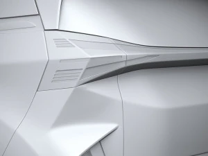 Tata Nexon 2024 3D Model