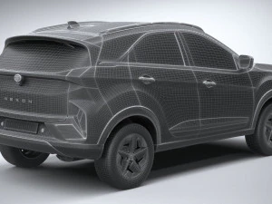 Tata Nexon 2024 3D Model