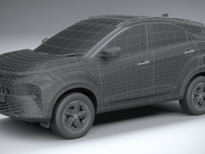 Tata Nexon 2024 3D मॉडल