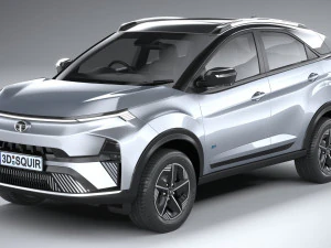 Tata Nexon EV 2024 3D Model