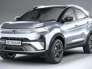 Tata Nexon EV 2024 3D Model