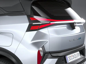 Tata Nexon EV 2024 3D Model