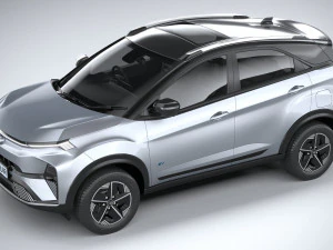 Tata Nexon EV 2024 3D Model