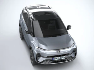 Tata Nexon EV 2024 3D Model