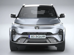 Tata Nexon EV 2024 3D Model