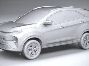 Tata Nexon EV 2024 3D Model