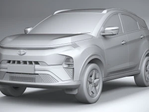 Tata Nexon EV 2024 3D Model