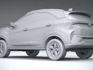 Tata Nexon EV 2024 3D Model