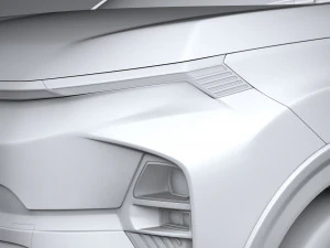 Tata Nexon EV 2024 3D Model