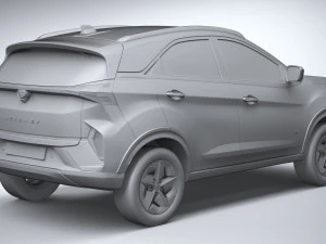 Tata Nexon EV 2024 3D Model