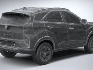 Tata Nexon EV 2024 3D Model