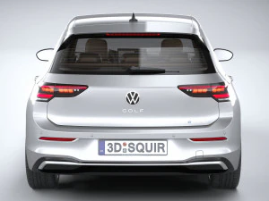 Volkswagen Golf 2024 3D Model