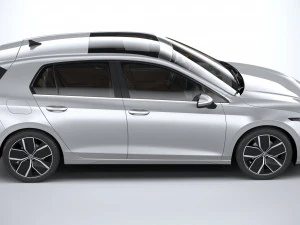 Volkswagen Golf 2024 3D Model
