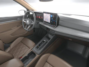 Volkswagen Golf 2024 3D Model