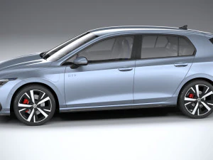 Volkswagen Golf GTE 2024 3D Model
