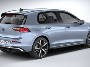 Volkswagen Golf GTE 2024 Modèle 3D