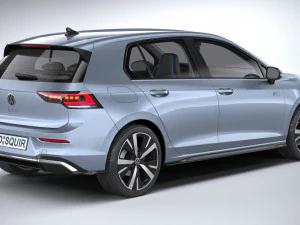 Volkswagen Golf GTE 2024 3D Model