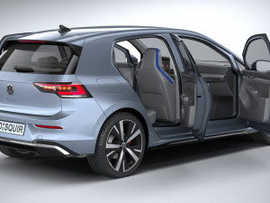 Volkswagen Golf GTE 2024 Modèle 3D