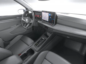 Volkswagen Golf GTE 2024 3D Model