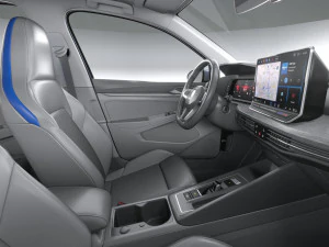 Volkswagen Golf GTE 2024 3D Model