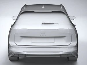 Volkswagen Golf GTE variante 2024 Modello 3D