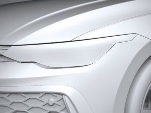 Volkswagen Golf GTE Variant 2024 Modelo 3D