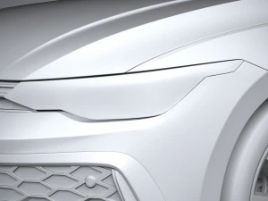Volkswagen Golf GTE variante 2024 Modello 3D