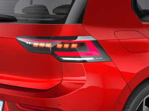 Volkswagen Golf GTI 2024 3D 모델