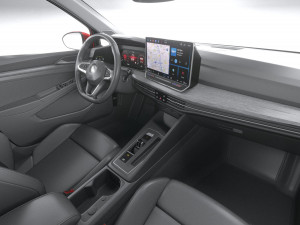 Volkswagen Golf GTI 2024 3D 모델
