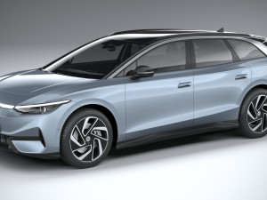 Volkswagen ID7 Tourer 2025 Modelo 3D