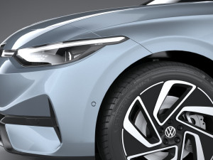 Volkswagen ID7 Tourer 2025 3D 모델