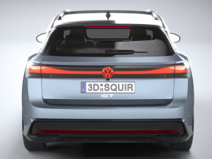 Volkswagen ID7 Tourer 2025 3D 모델