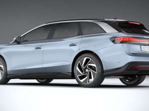 Volkswagen ID7 Tourer 2025 3D 모델