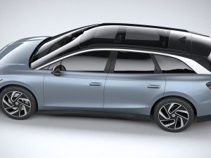 Volkswagen ID7 Tourer 2025 3D 모델