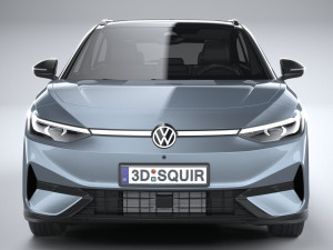 Volkswagen ID7 Tourer 2025 3D 모델