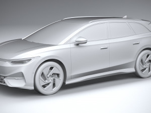Volkswagen ID7 Tourer 2025 3D 모델