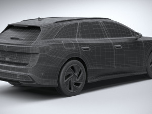 Volkswagen ID7 Tourer 2025 3D 모델